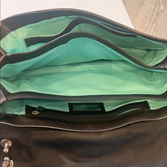 Tiffany & Co. - Vintage Gray Suede Bag - Made in Italy - Picture 9 of 17